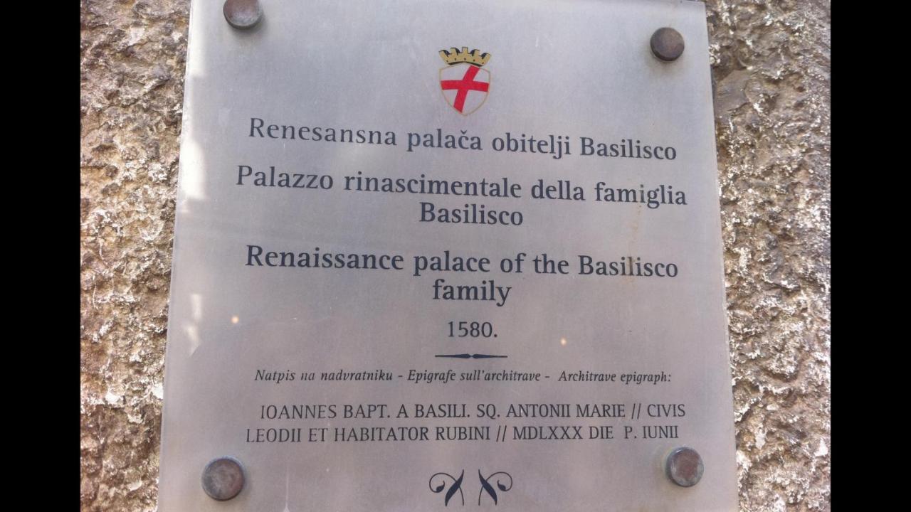 B&B Palace Basilico 1580. Rovinj Exterior foto